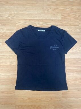 Acne Studios Black Logo Tee